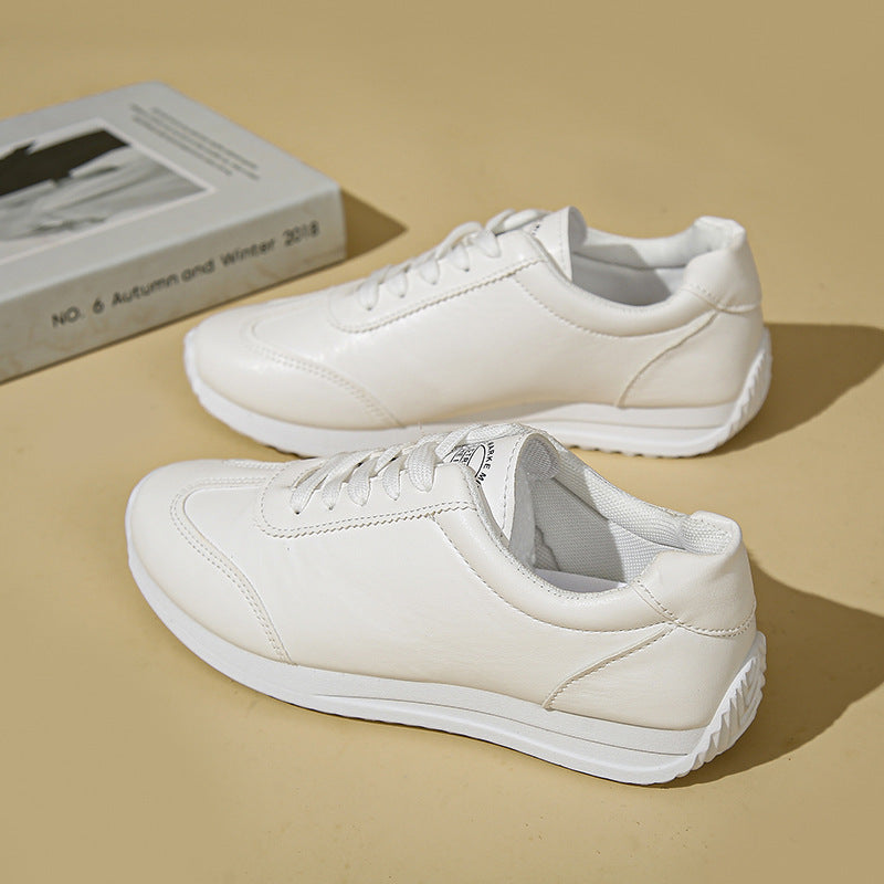 Autumn Casual Sports Trendy White Shoes For Women - Chilazexpress Ltd