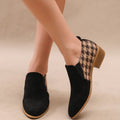 Retro Color-Block Slip-On Shoes For Women - Chilazexpress Ltd