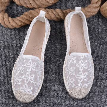 Thin Pumps Linen Fisherman Shoes For Women - Chilazexpress Ltd