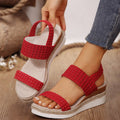 Summer Fashion Wedge Sandals For Women Peep-toe Shoes For Women - Chilazexpress Ltd