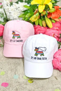 It's My Final Fiesta | Let's Get Smashed - Embroidered Bachelorette Party Dad Hats - Chilazexpress Ltd