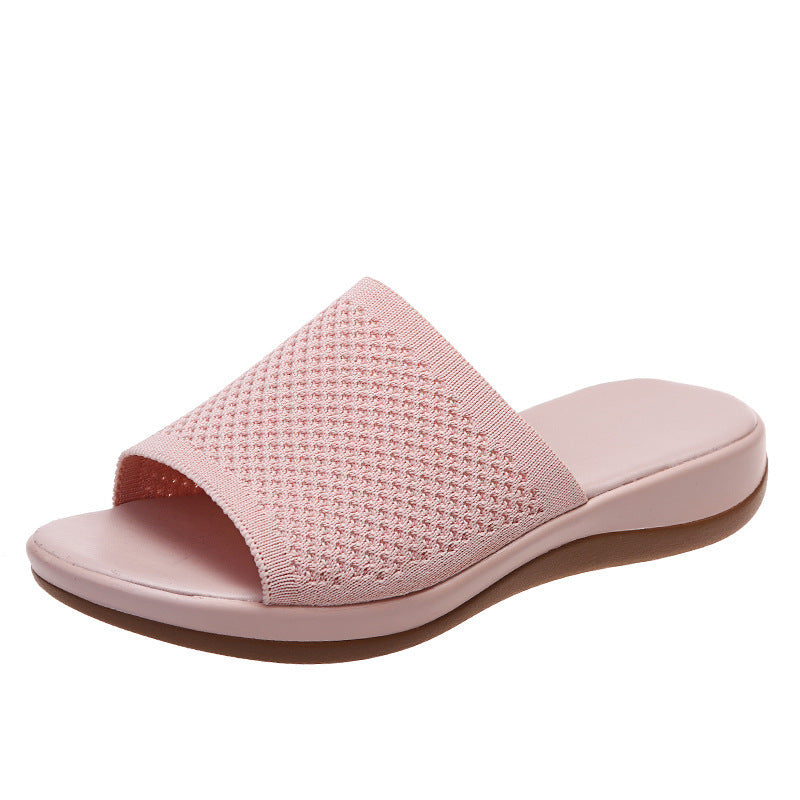 Women Shoes Summer Flat Sandals Casual Indoor Outdoor Slipper For Beach Shoes - Chilazexpress Ltd