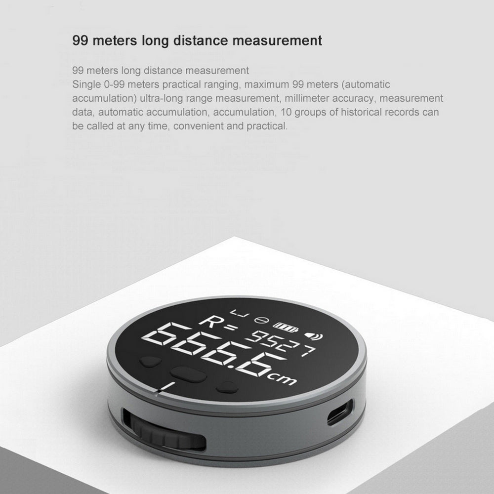 Distance Measuring Instrument Electronic Measuring Ruler Tape Measure High Definition Digital LCD High Precision Electronic Measuring Ruler Tool - Chilazexpress Ltd