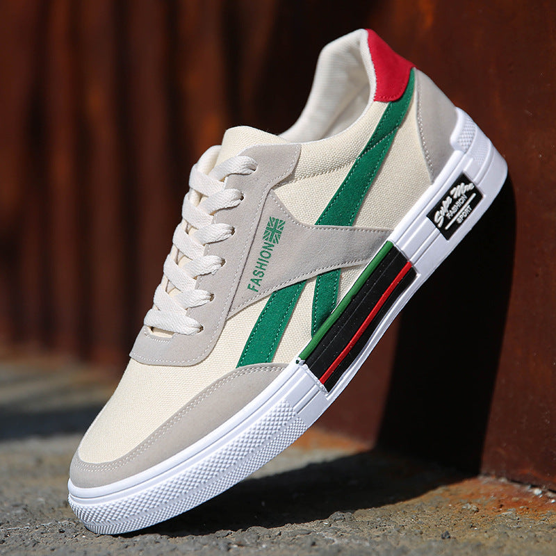 Slip Shoes Breathable Sports Single Shoes Men's Fashion Shoes Canvas Shoes - Chilazexpress Ltd