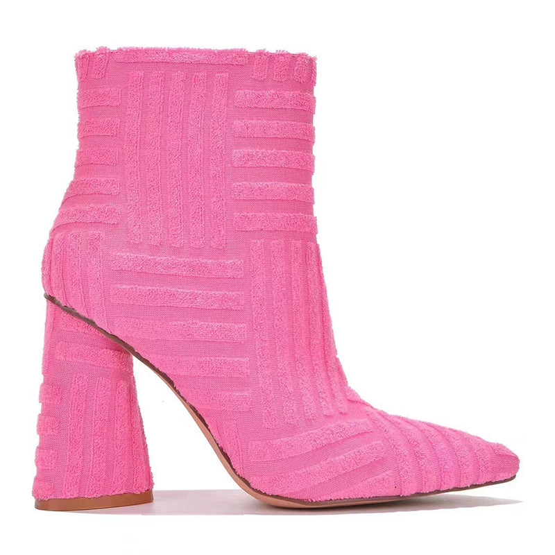 Heeled Boots For Women Fashion Pionted Toe Shoes - Chilazexpress Ltd