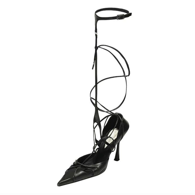 Versatile Buckle High Heel Shoes For Women - Chilazexpress Ltd