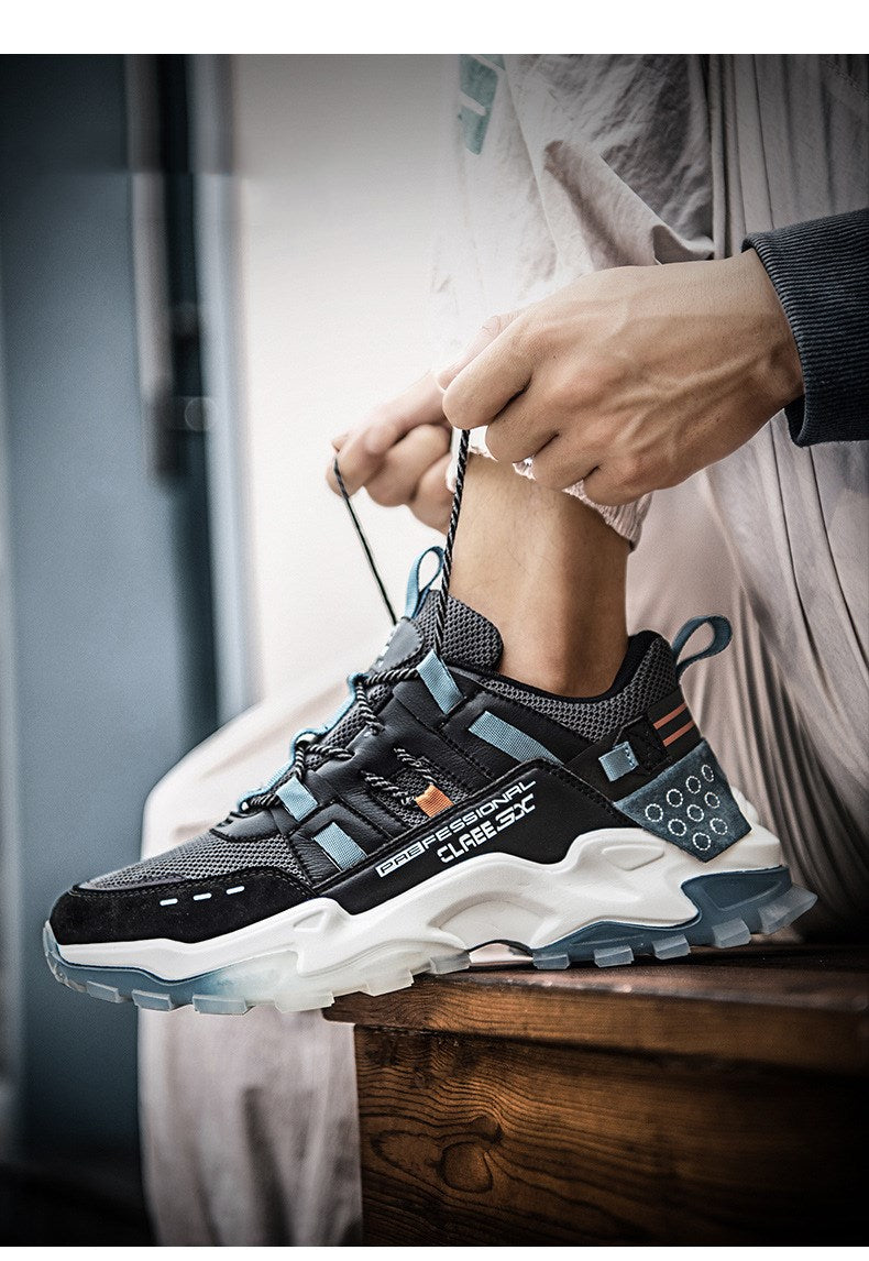Comfortable daddy shoes student sports shoes running shoes trendy shoes - Chilazexpress Ltd