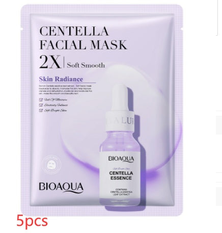 Collagen Face Mask Moisturizing Firming Face Sheet Mask Hyaluronic Acid Facial Masks Beauty Skin Care Gel Skin Care - Chilazexpress Ltd