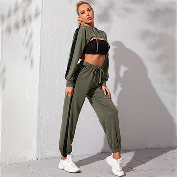 Fashion Loose Casual Sports Fitness Yoga Wear Suit - Chilazexpress Ltd