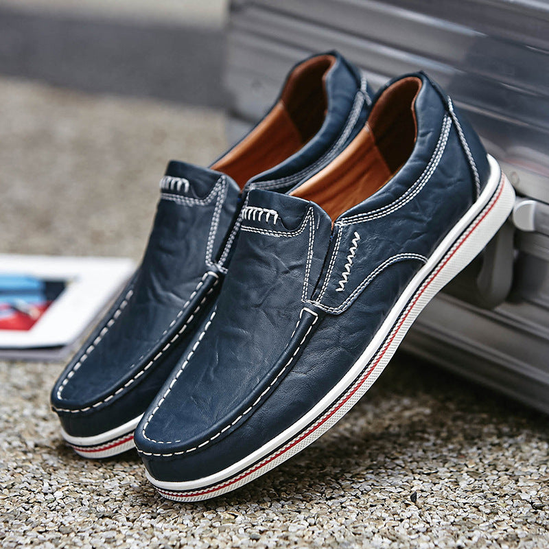 Casual leather shoes youth British code shoes - Chilazexpress Ltd