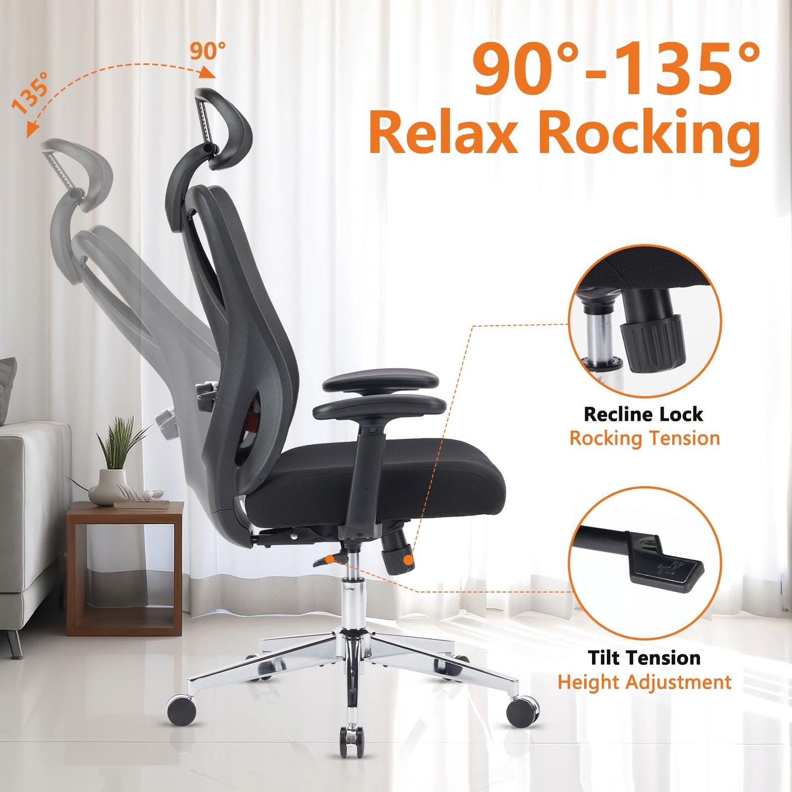 Ergonomic Office Chair - Chilazexpress Ltd