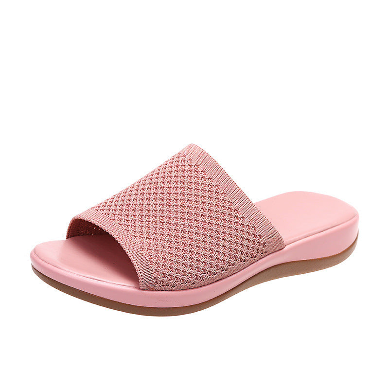 Women Shoes Summer Flat Sandals Casual Indoor Outdoor Slipper For Beach Shoes - Chilazexpress Ltd