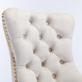 Velvet Fabric Tufted Button Home Office Chair, Adjustable Office Chair Swivel Office Chair - Chilazexpress Ltd