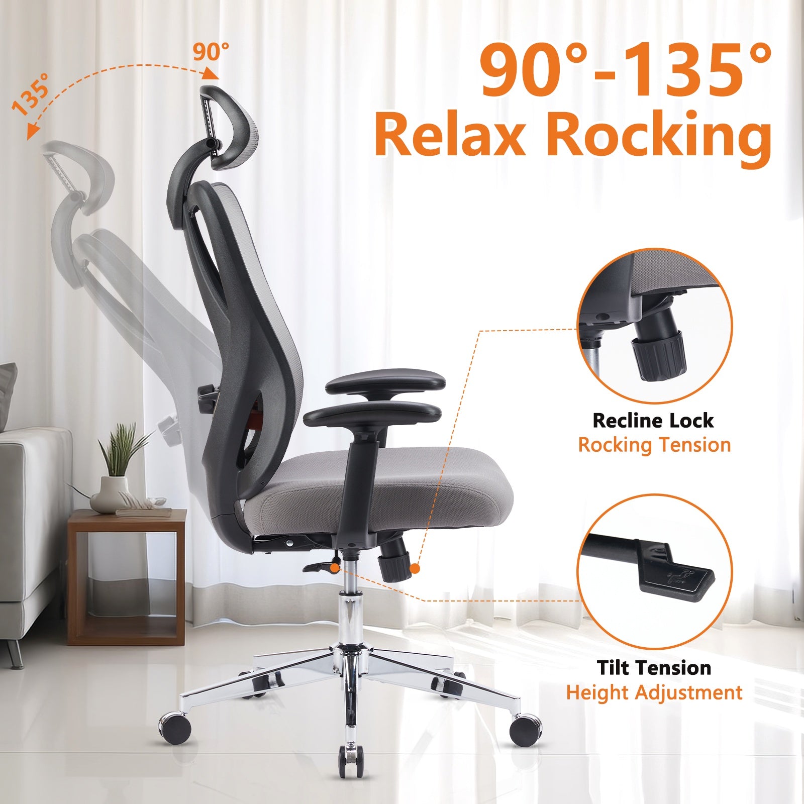 Ergonomic Office Chair - Chilazexpress Ltd