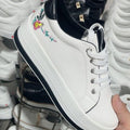 Flowers Embroidery Sneakers For Women Platform Shoes - Chilazexpress Ltd