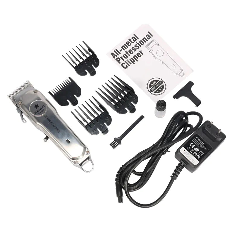 Kemei Rechargeable Electric Hair Clipper for Men - Chilazexpress Ltd