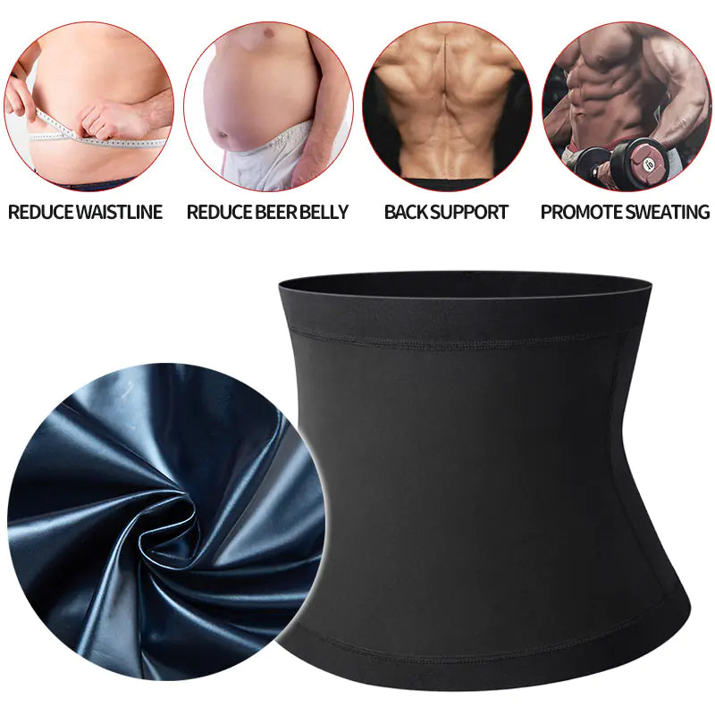 Men's Sauna Body Shaper Waist Trainer Slimming Belt - Chilazexpress Ltd