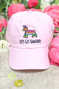 It's My Final Fiesta | Let's Get Smashed - Embroidered Bachelorette Party Dad Hats - Chilazexpress Ltd