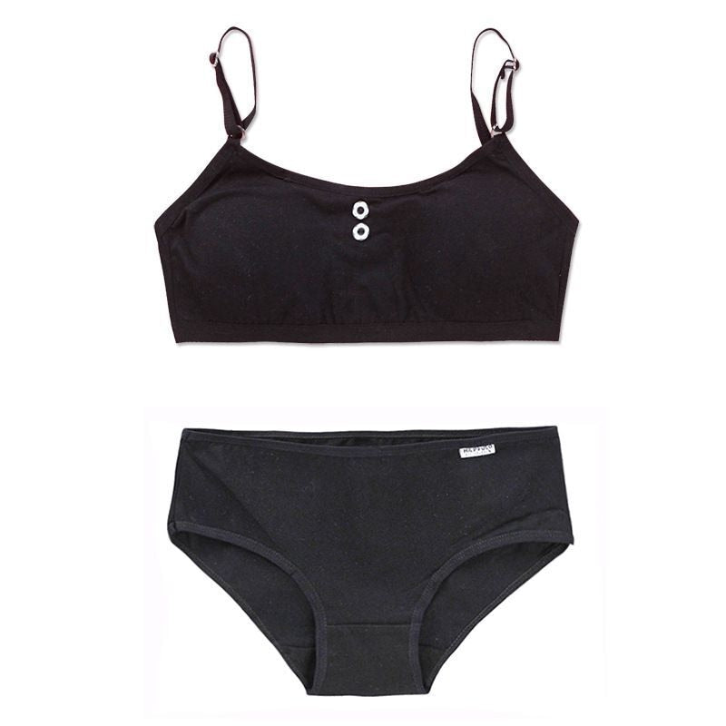 Girls Bra Cotton Underwear for Teenager Training Bra Set for Student P –  Chilazexpress Ltd