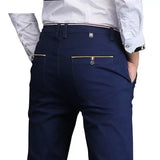 Men&#39;s Pants Classic Business Office Casual Pants Four Seasons Can Wear High Quality Slim Fit Casual Pants Men&#39;s Trousers