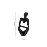 Home Decoration Resin Sculpture Thinker Character