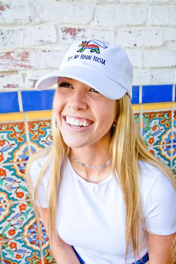 It's My Final Fiesta | Let's Get Smashed - Embroidered Bachelorette Party Dad Hats - Chilazexpress Ltd