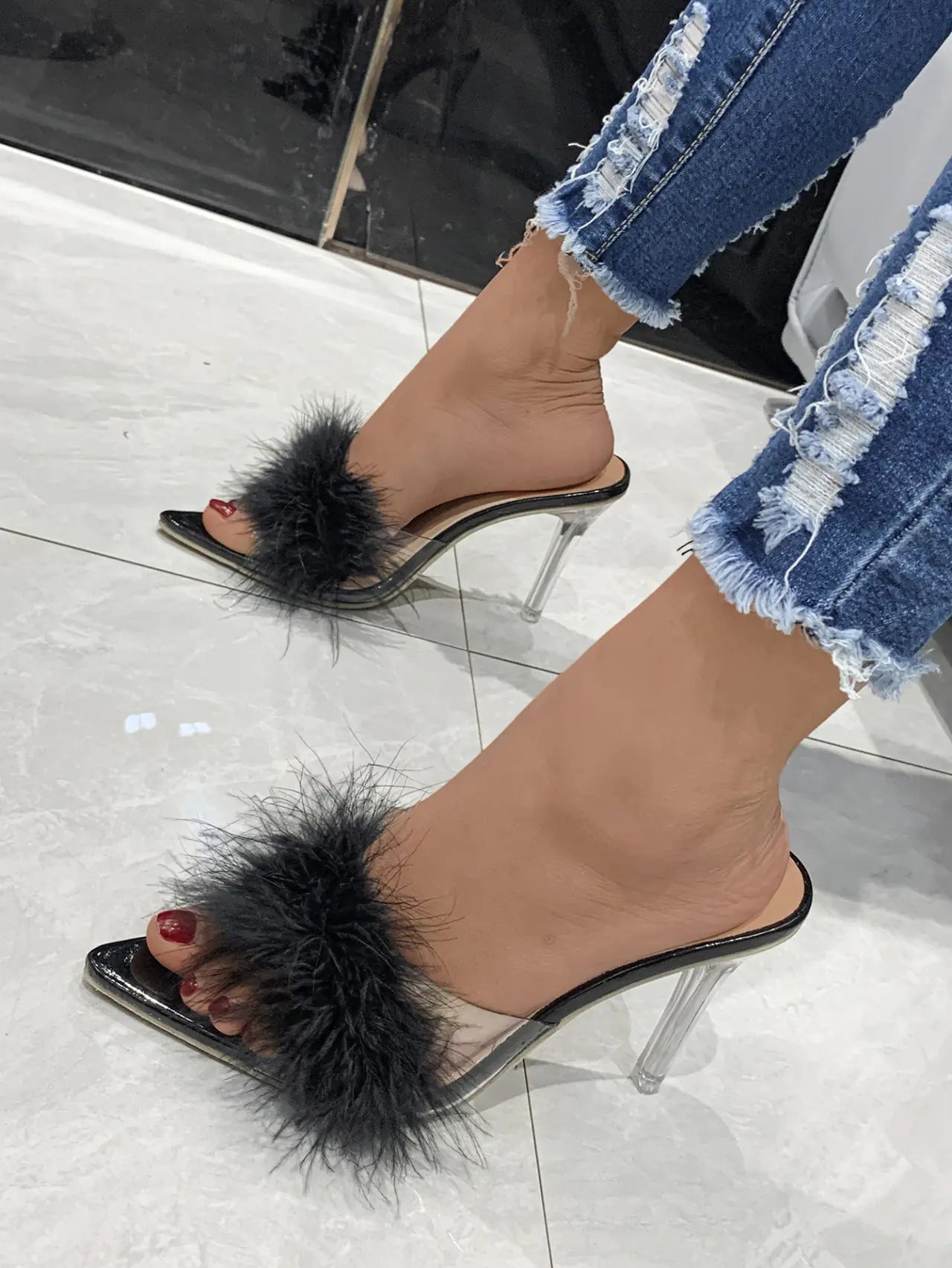 Pointed Toe Stiletto Sandals for Women - Chilazexpress Ltd
