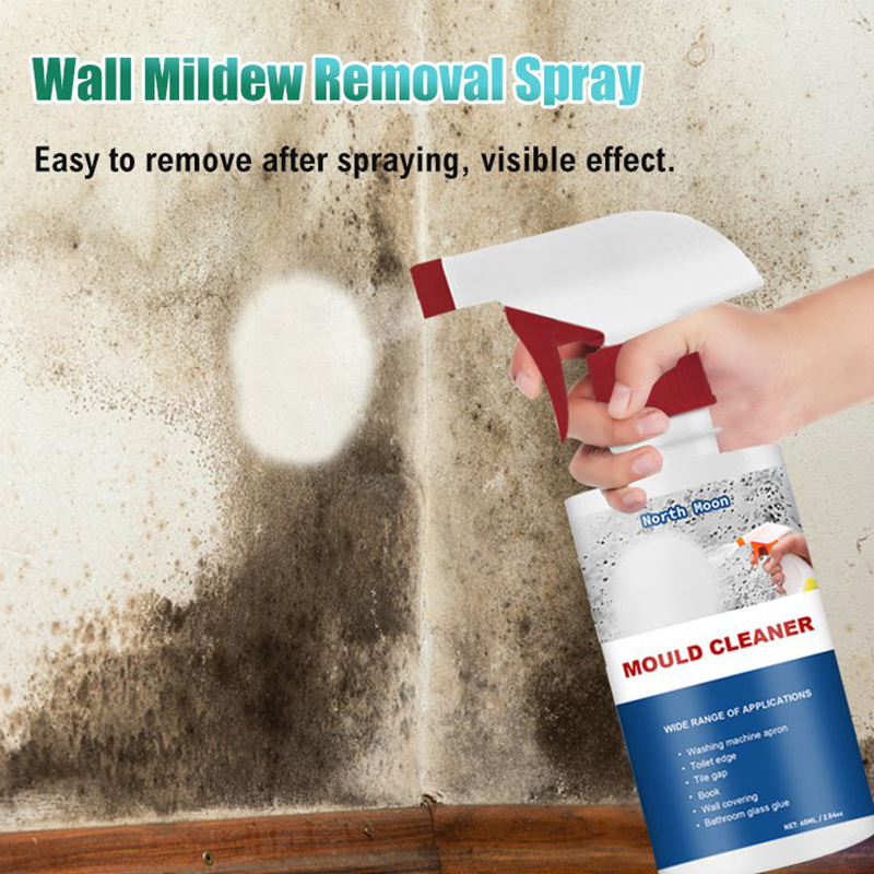 60ml Mould  Bathroom Kitchen Cleaning Spray Wall Mold Remover