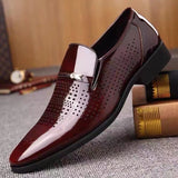 Luxury Business Oxford Leather Breathable Men Shoes