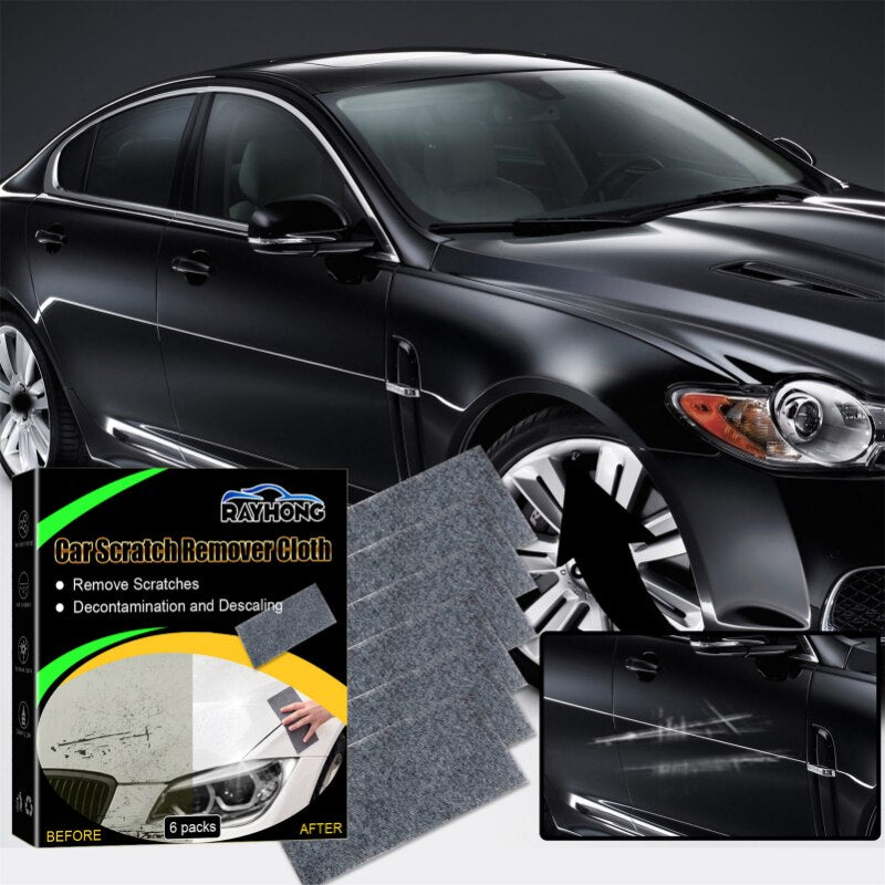 Nano Sparkle Anti-Scratch Cloth For Car Universal Metal Surface Instant Polishing Cloth Smart Car Surface Scratch Repair Remover