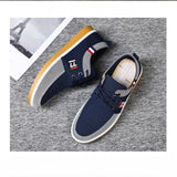 New Men's Canvas Shoes Lightweight Sports Shoes Casual Mesh  Breathable Vulcanized Shoes Classic Fashion Lace Up Work Shoes 2023
