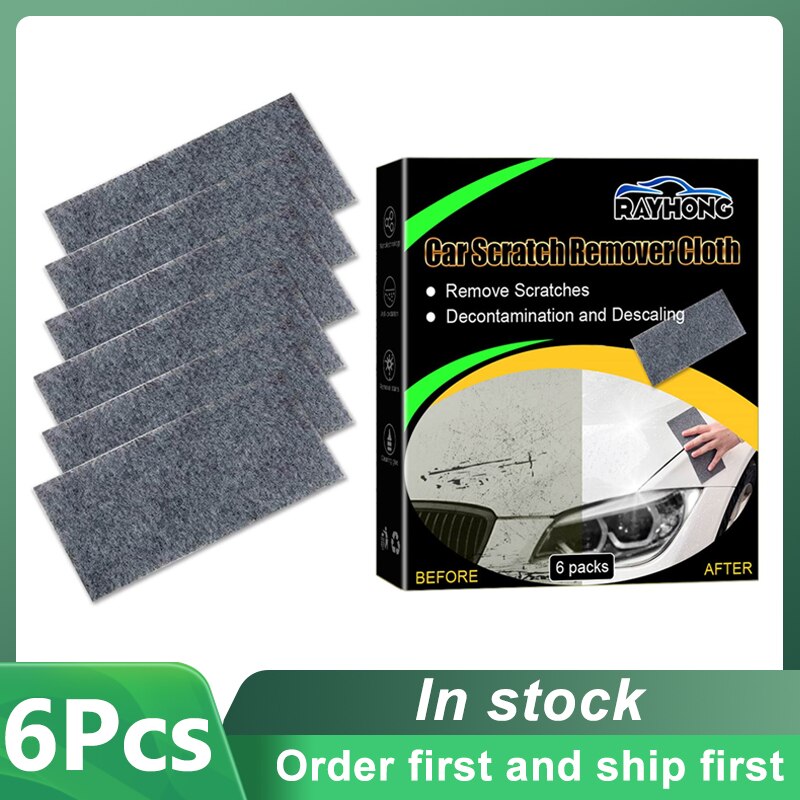 Nano Sparkle Anti-Scratch Cloth For Car Universal Metal Surface Instant Polishing Cloth Smart Car Surface Scratch Repair Remover