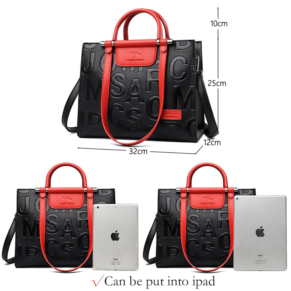 2023 Brand Luxury Designer Shoulder Large Capacity Vintage Tote Handbags