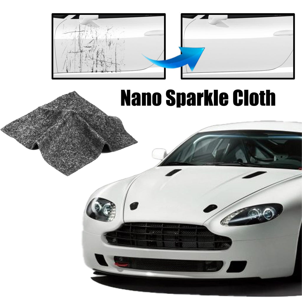 1pc Nano Sparkle Cloth Restore Shiny Car Paint Nano Magic Cloth Scratch Remover Artifacts Easily Repair Paint Scratches