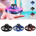 Mini Fingertip Gyro Interactive Decompression Toy Drone LED UFO Type Flying Helicopter Spinner Toy Kids - Chilazexpress Ltd