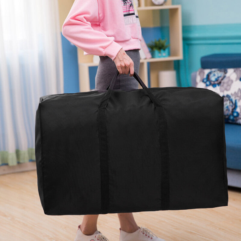 Home Extra Large Storage Bag Waterproof For Outdoor Camping Tent Cushion Black - Chilazexpress Ltd