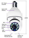 WiFi CAMERA 1080P Bulb 4X Zoom Camera E27 Home 5GWiFi Alarm Monitor - Chilazexpress Ltd