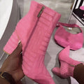 Heeled Boots For Women Fashion Pionted Toe Shoes - Chilazexpress Ltd