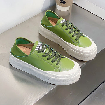 Thick-soled Flats Shoes Women Fashion Casual Soft Cozy Shoes For Students - Chilazexpress Ltd