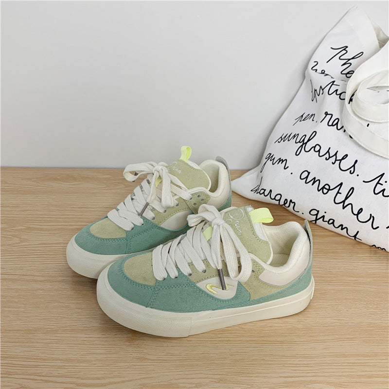 Versatile Thick Shoes Tongue Canvas Shoes For Women - Chilazexpress Ltd