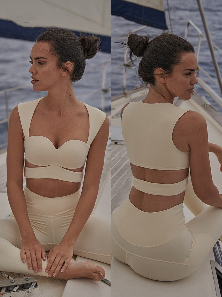 Sport Coat For Women Tights Fitness Yoga Wear Suit - Chilazexpress Ltd