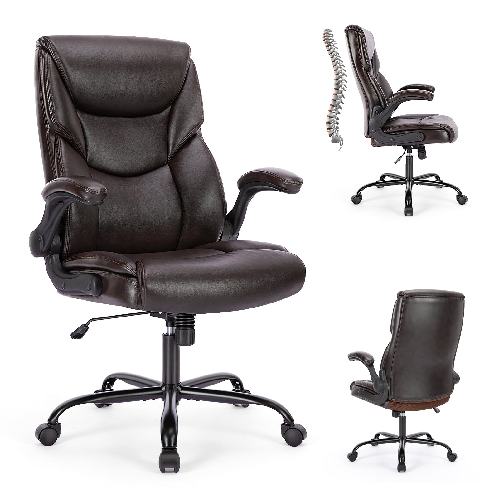 PU Leather Office Chair - Chilazexpress Ltd