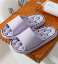 Non-slip Design Bathroom Slippers Home Summer Thick Sole Floor Bedroom House Shoes For Women Men - Chilazexpress Ltd