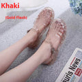 Crystal Gel Shoes Hollow Sandals For Women - Chilazexpress Ltd