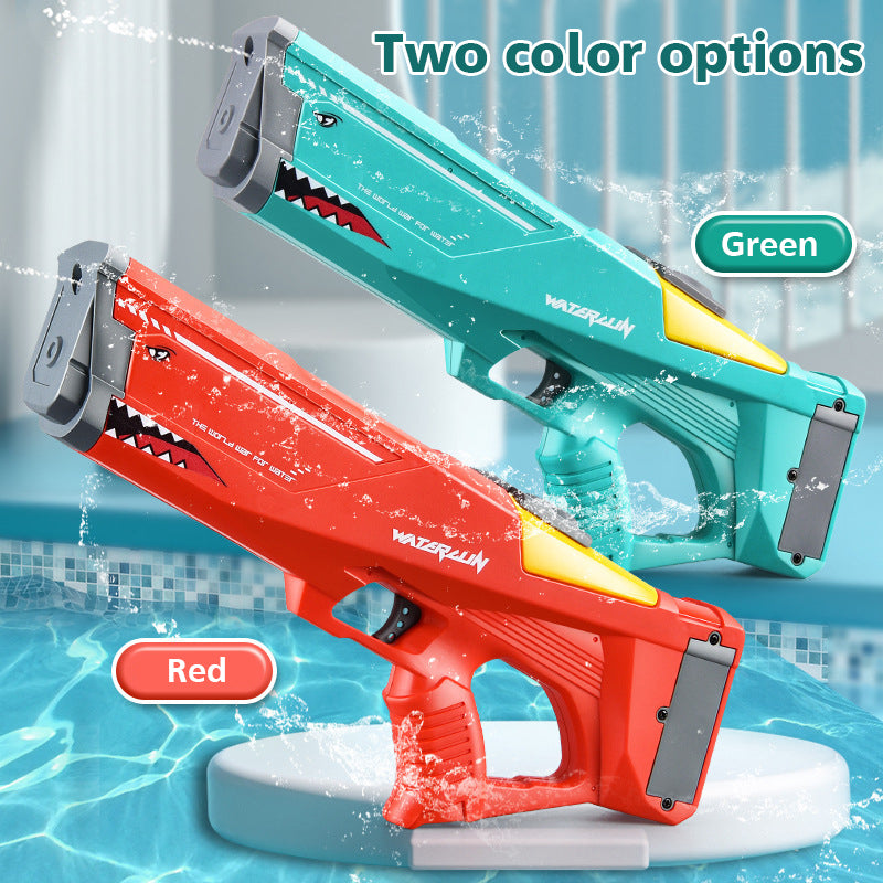 Automatic Electric Water Gun Toys Shark High Pressure Outdoor Summer Beach Toy Kids Water Fight Pool Party Water Toy - Chilazexpress Ltd