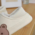 Bear Fluffy Slippers Winter House Shoes For Women - Chilazexpress Ltd