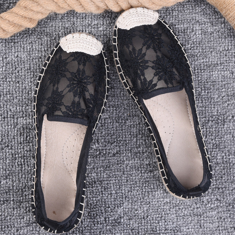 Thin Pumps Linen Fisherman Shoes For Women - Chilazexpress Ltd