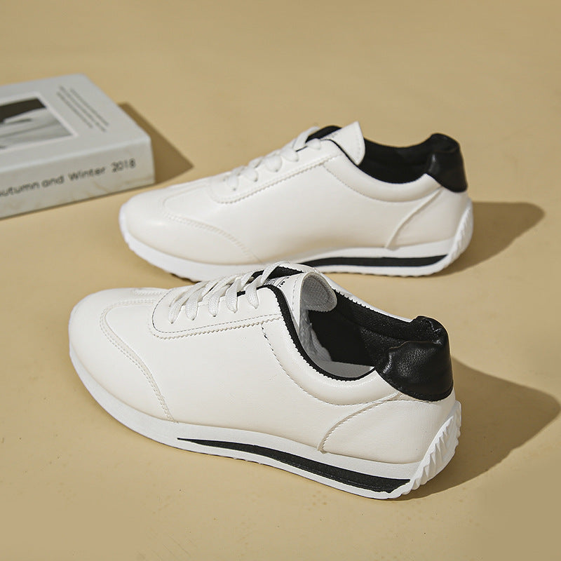 Autumn Casual Sports Trendy White Shoes For Women - Chilazexpress Ltd