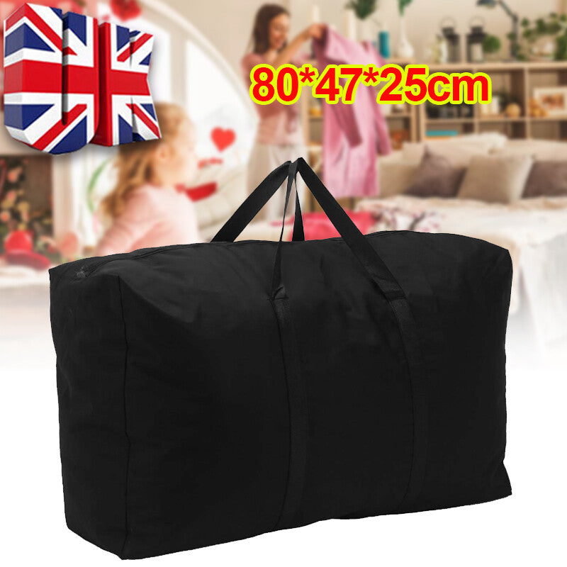Home Extra Large Storage Bag Waterproof For Outdoor Camping Tent Cushion Black - Chilazexpress Ltd
