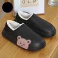 Bear Fluffy Slippers Winter House Shoes For Women - Chilazexpress Ltd